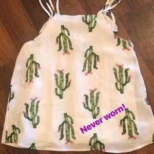 Francesca’s Cactus Tank